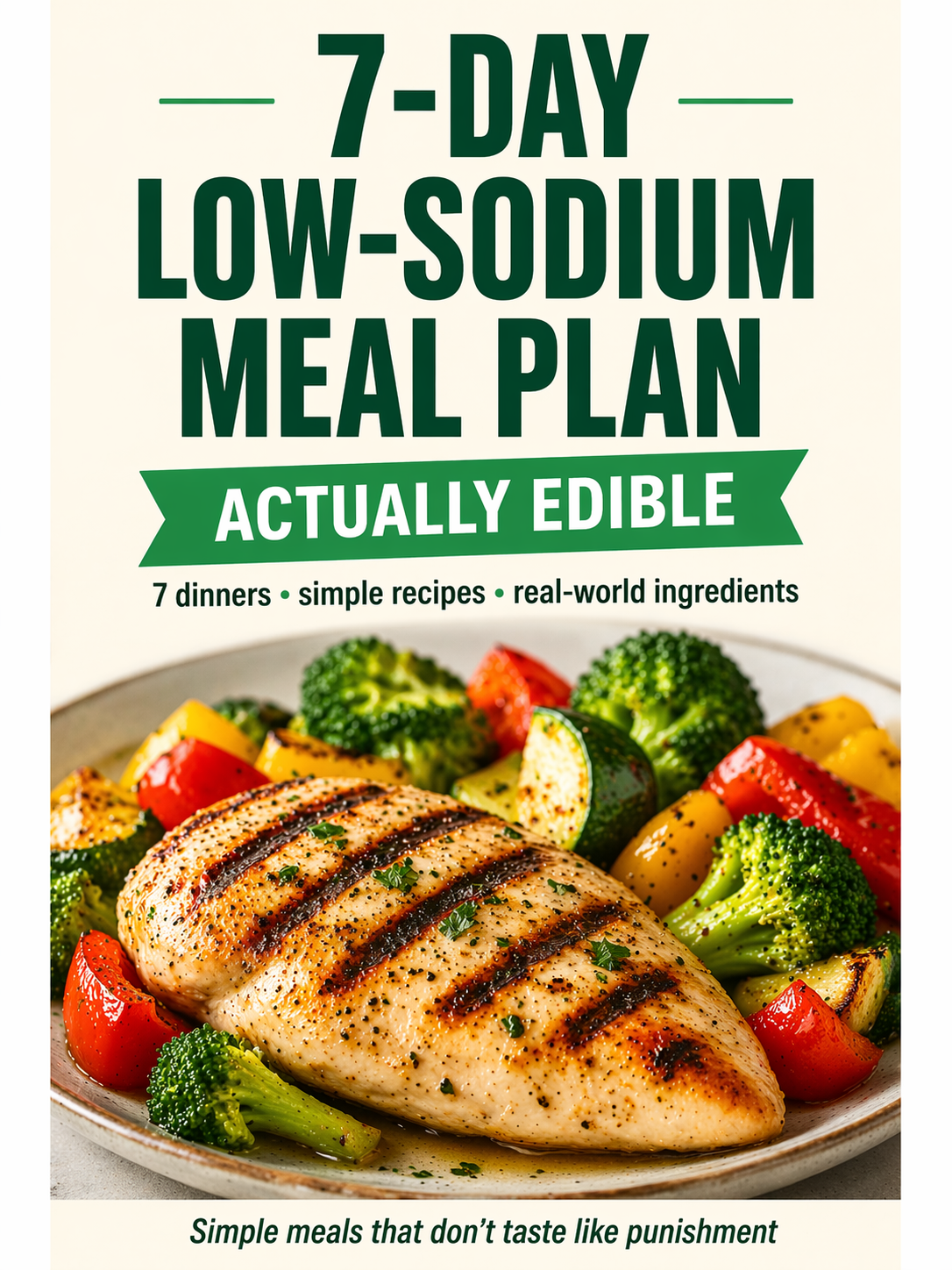 7-Day Low Sodium Meal Plan